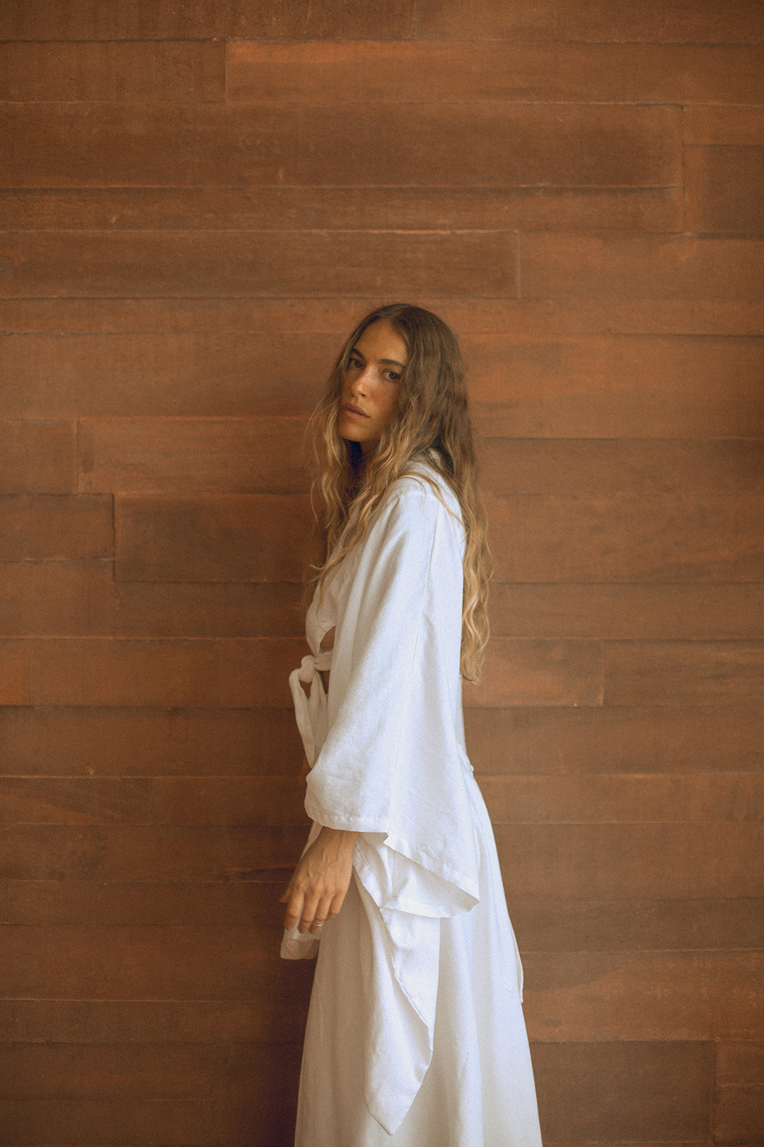 KIMONO SARIRA SKIRT NATURAL