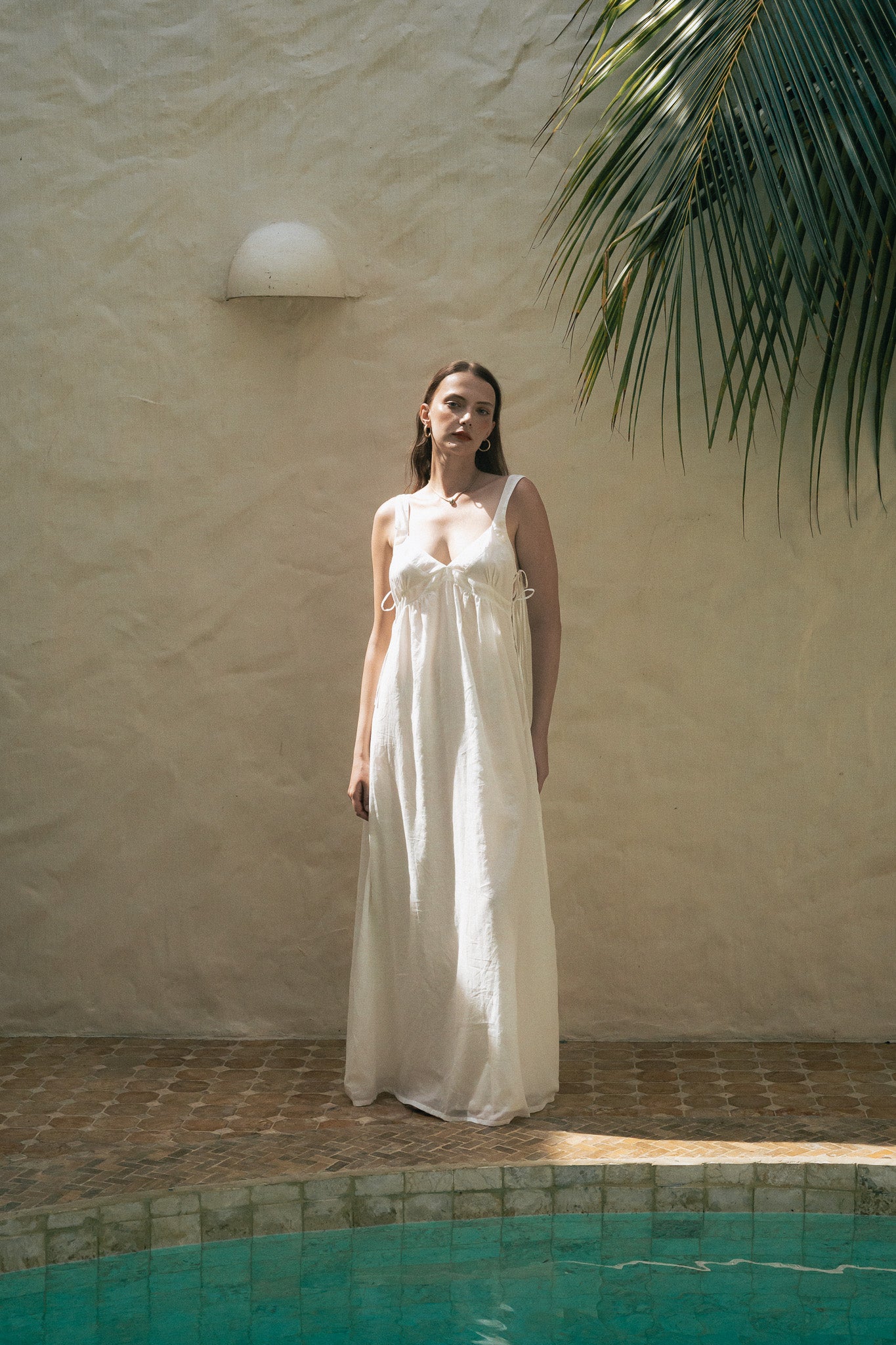 MOON MAXI DRESS NATURAL