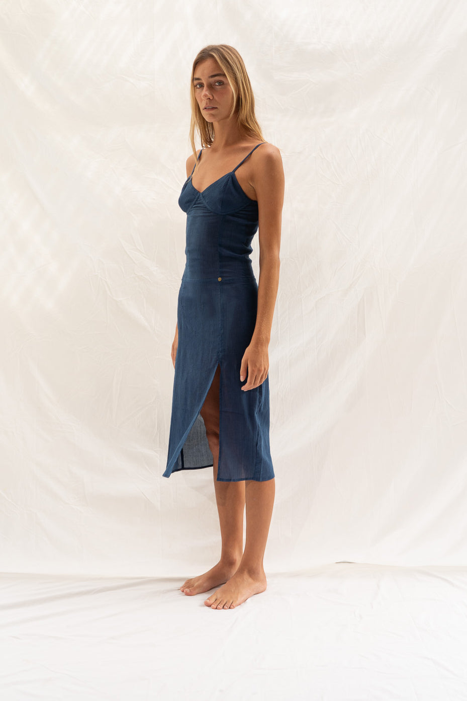 MIA DRESS INDIGO