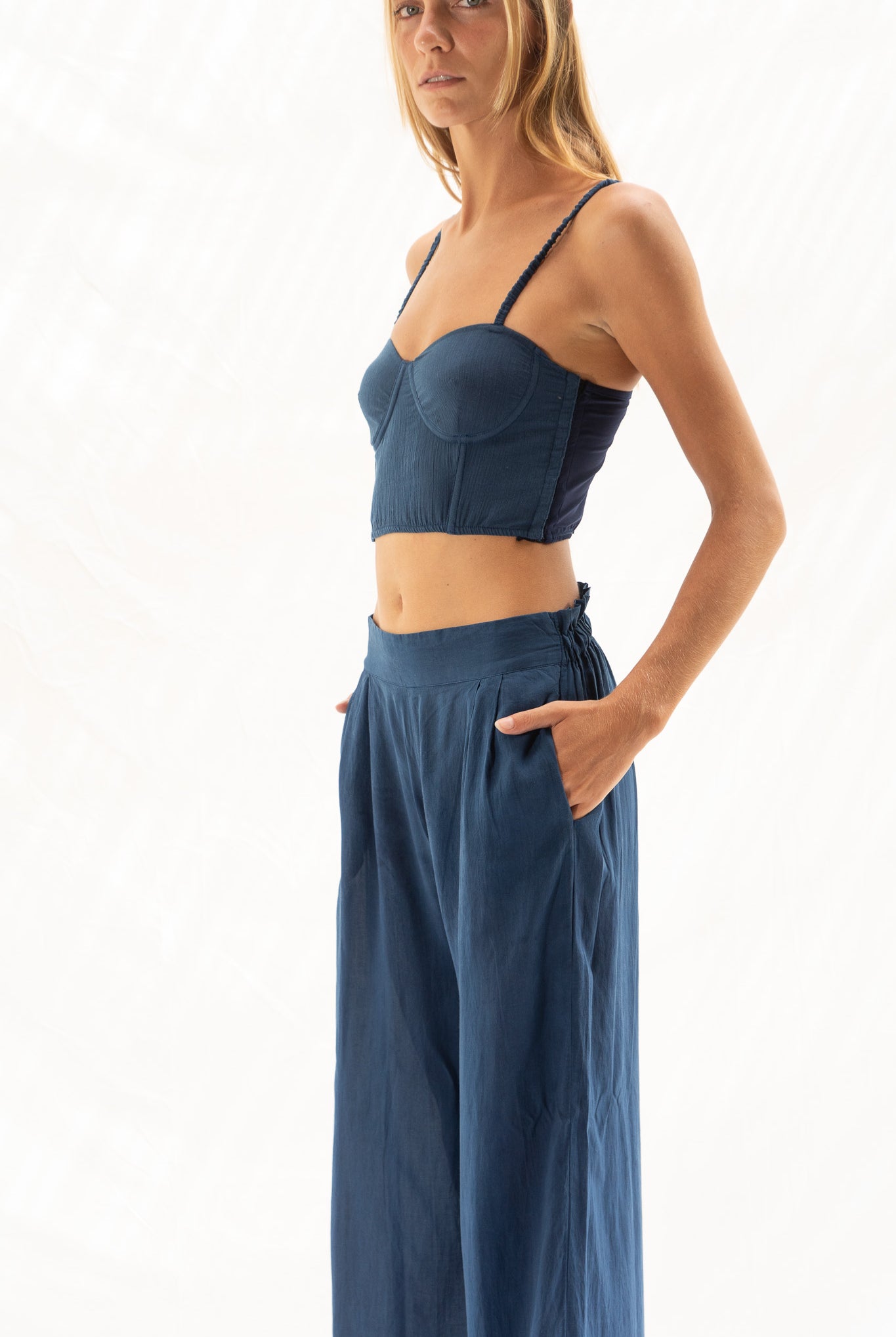 NICKI PANTS INDIGO