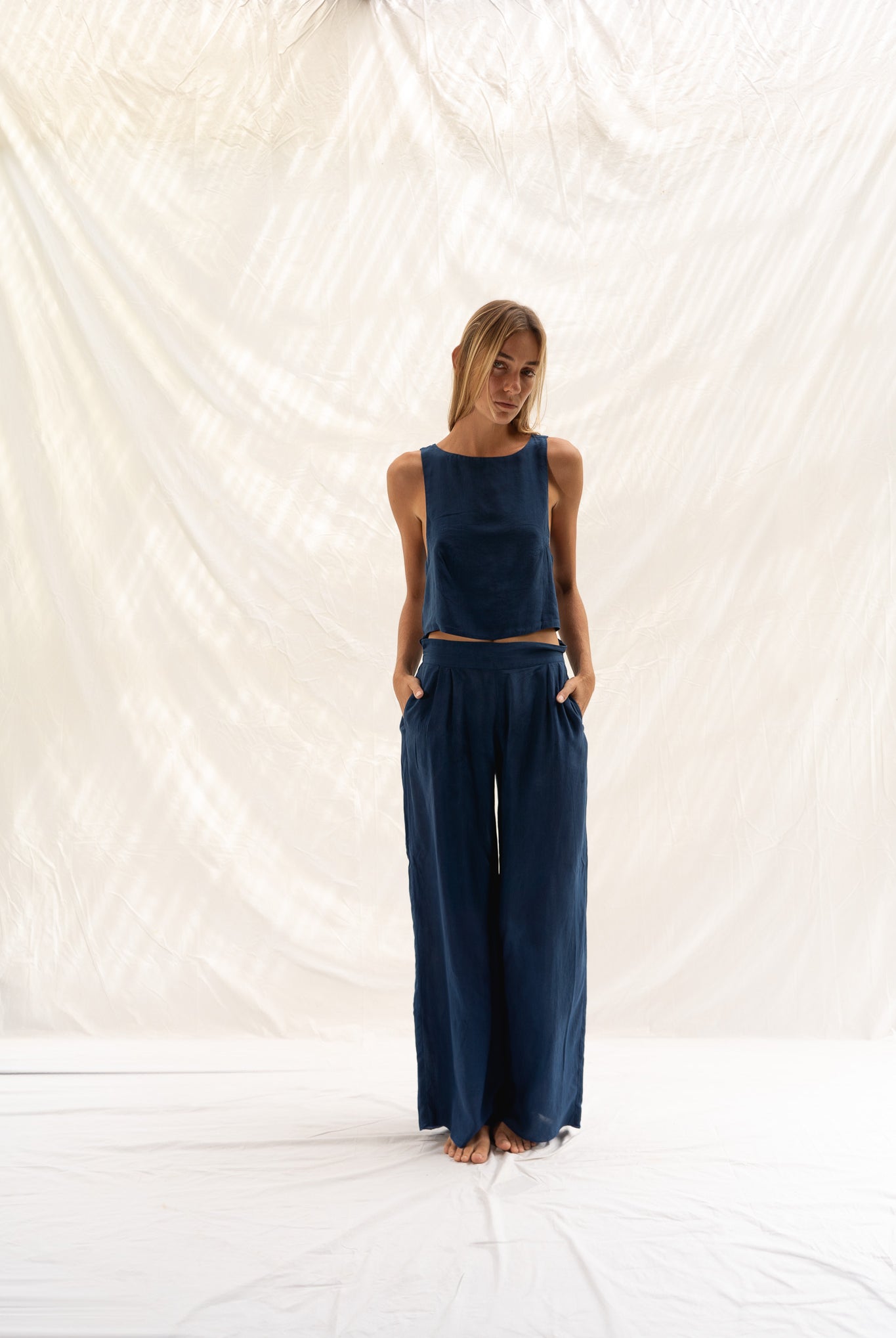 NICKI PANTS INDIGO