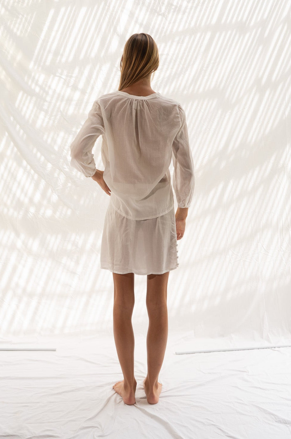 LAURENCE SKIRT WHITE