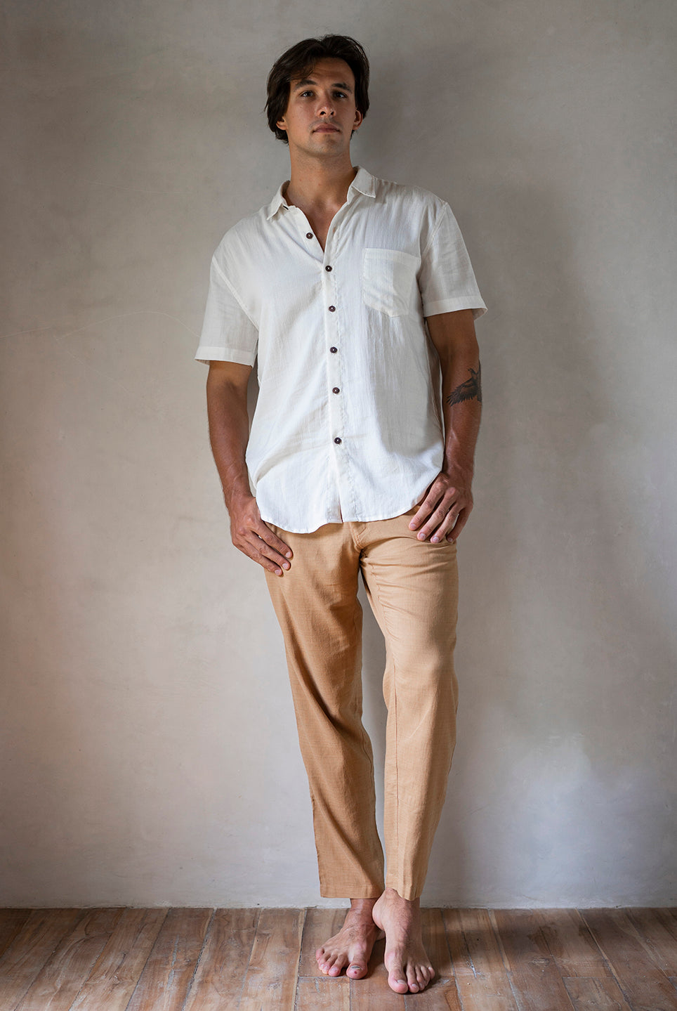 JONNY LONG PANTS TOBACCO