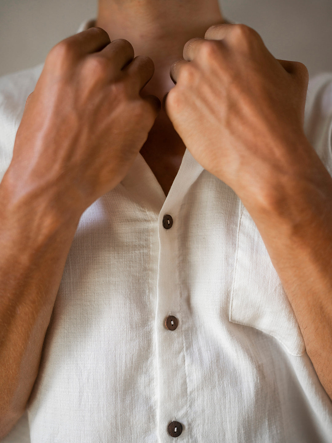 BOYFRIEND SHIRT BUTTERMILK