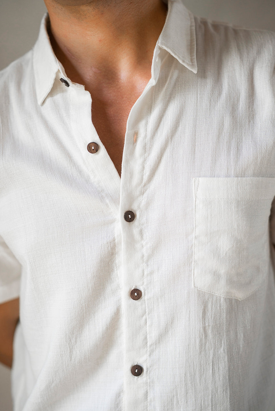 BOYFRIEND SHIRT BUTTERMILK