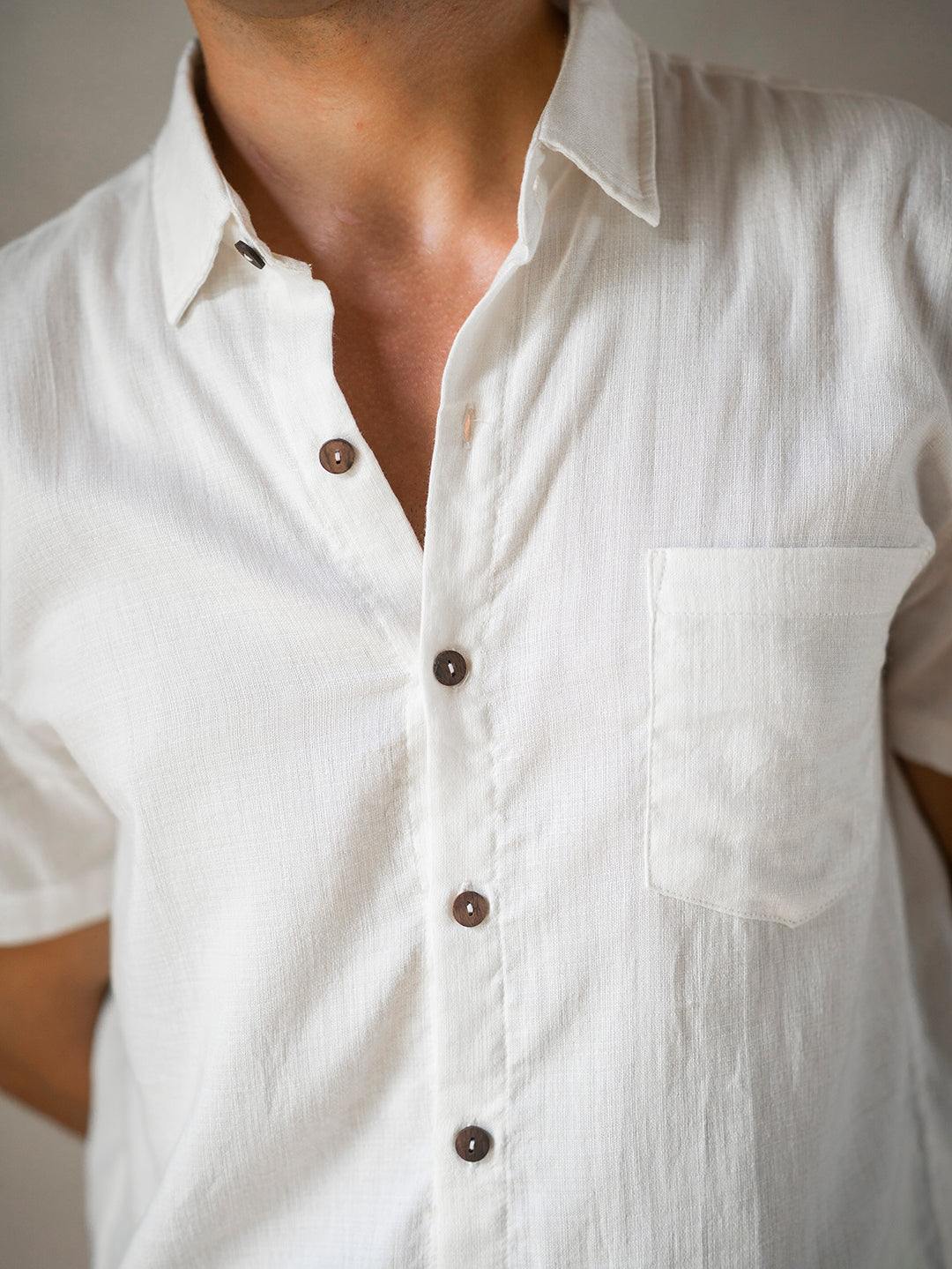 BOYFRIEND SHIRT BUTTERMILK