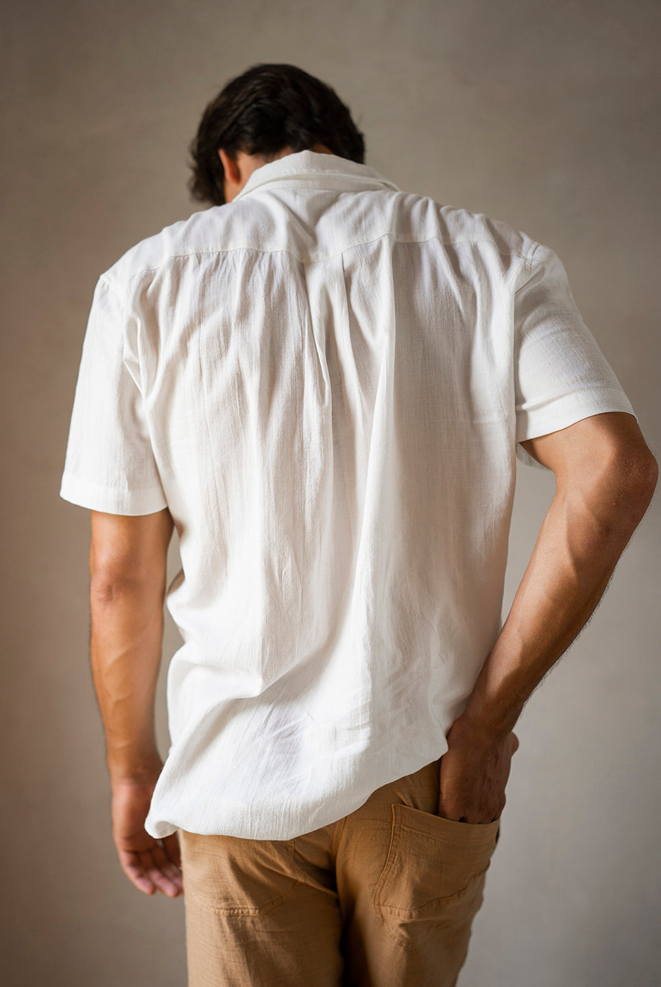 BOYFRIEND SHIRT BUTTERMILK