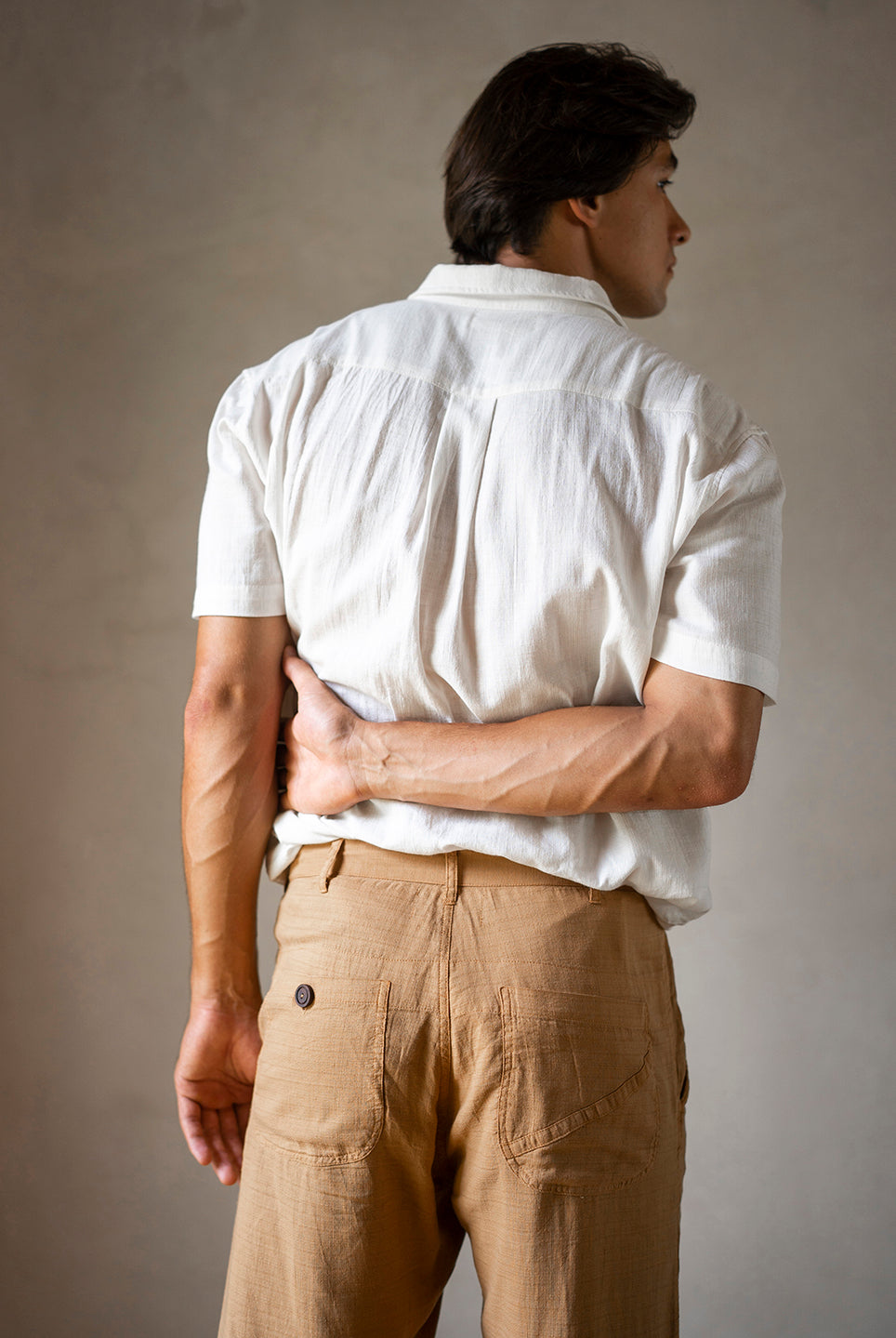 JONNY LONG PANTS TOBACCO