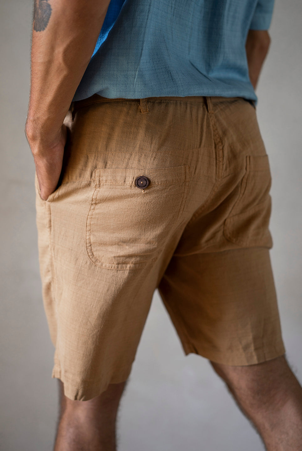 JONNY SHORTS TOBACCO