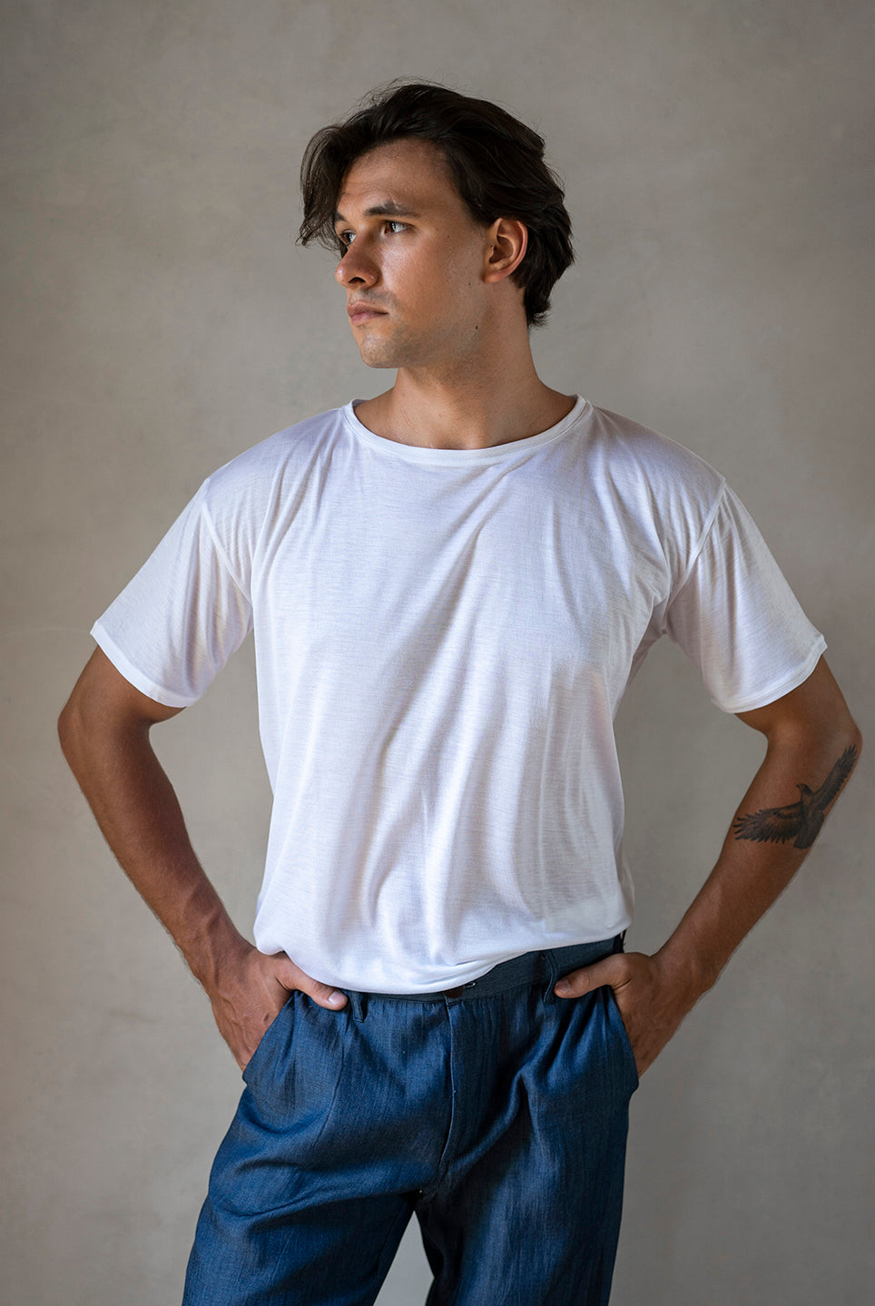 JONNY LONG PANTS DARK DENIM