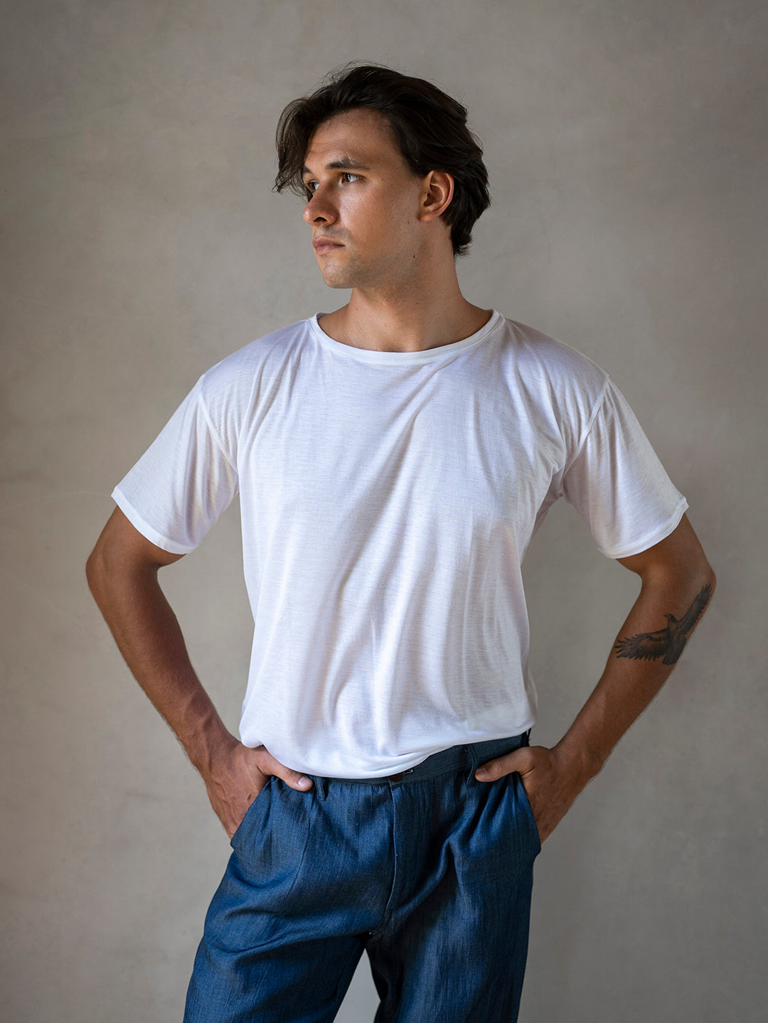 JONNY LONG PANTS DARK DENIM