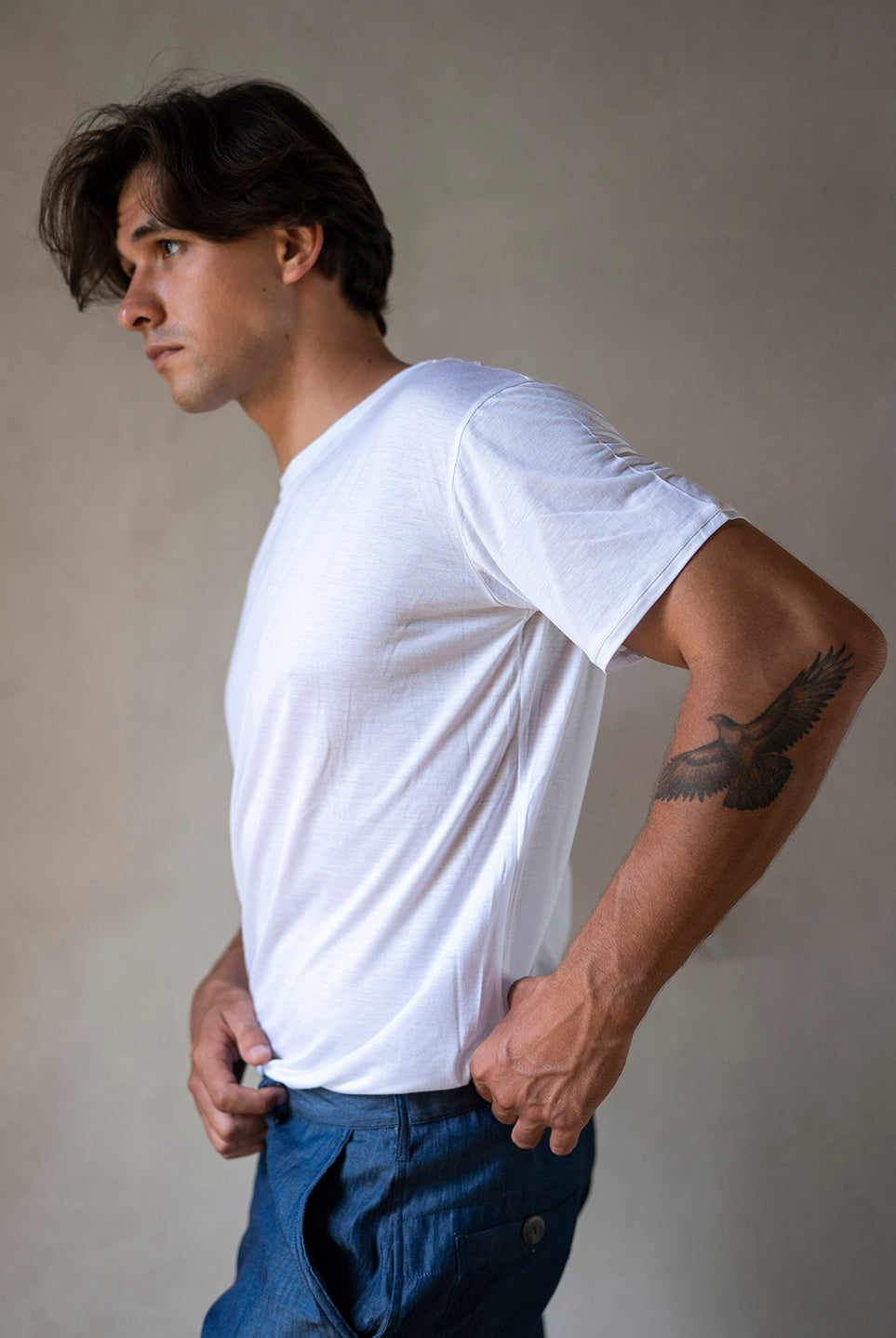 JONNY LONG PANTS DARK DENIM