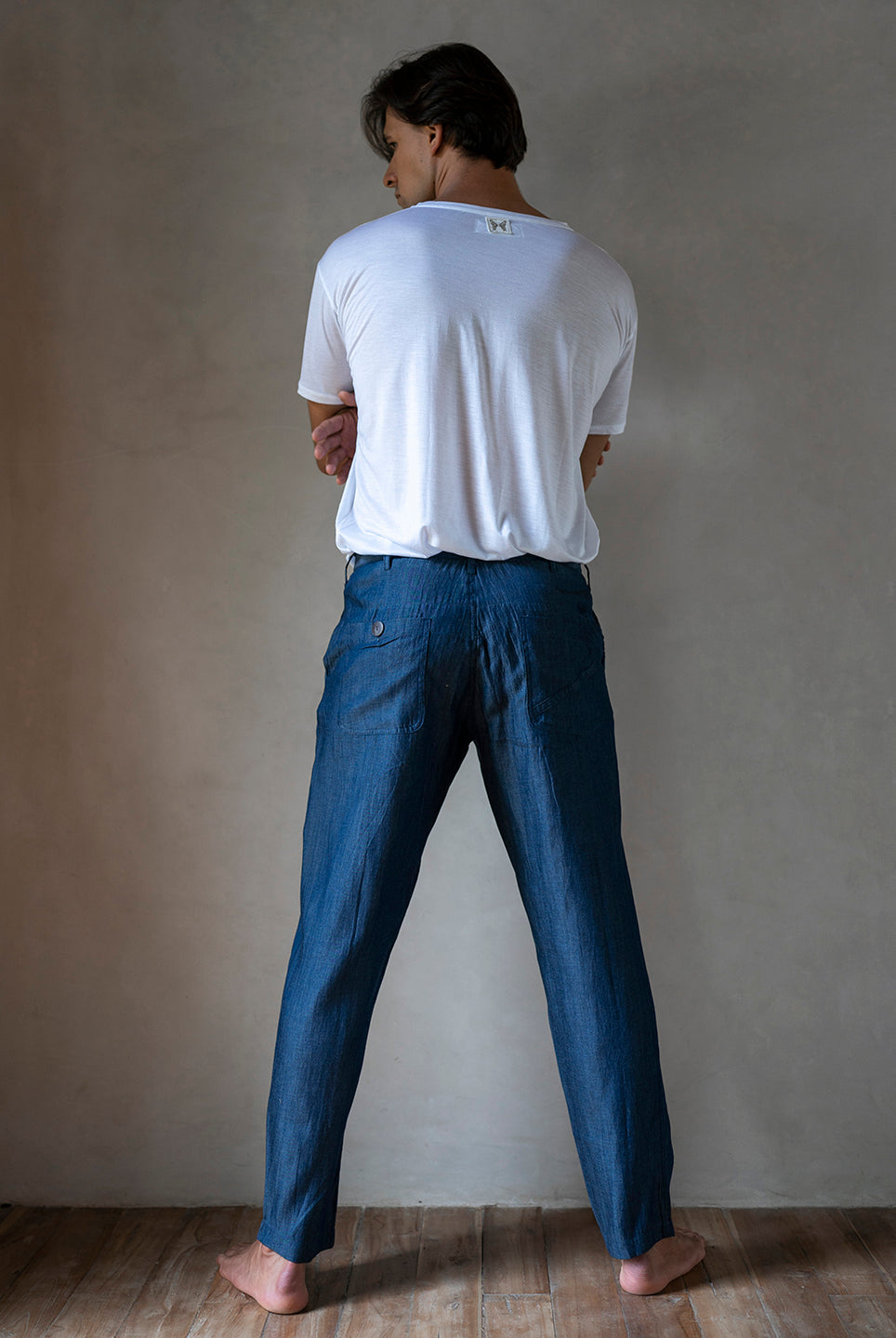 JONNY LONG PANTS DARK DENIM