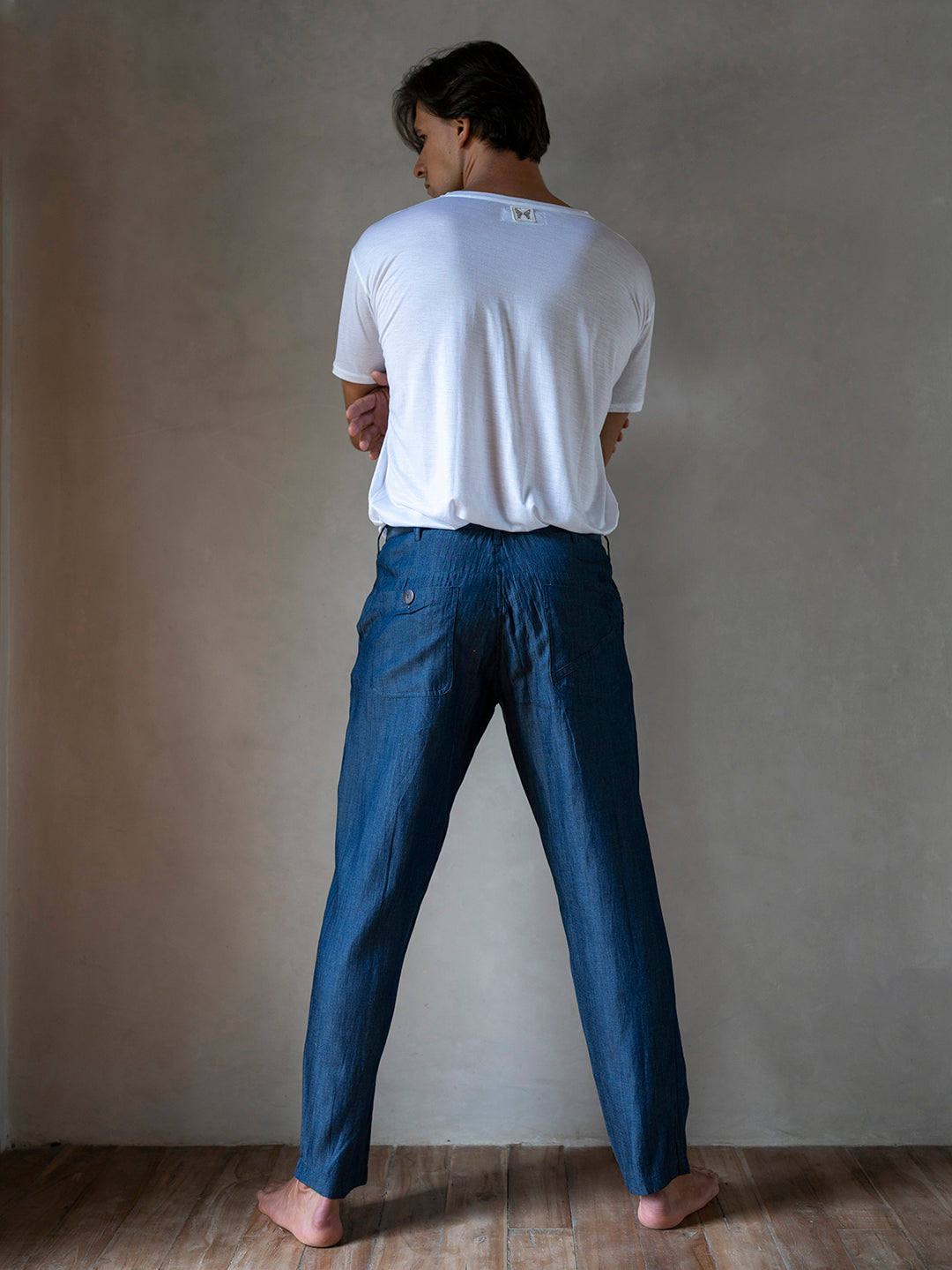 JONNY LONG PANTS DARK DENIM