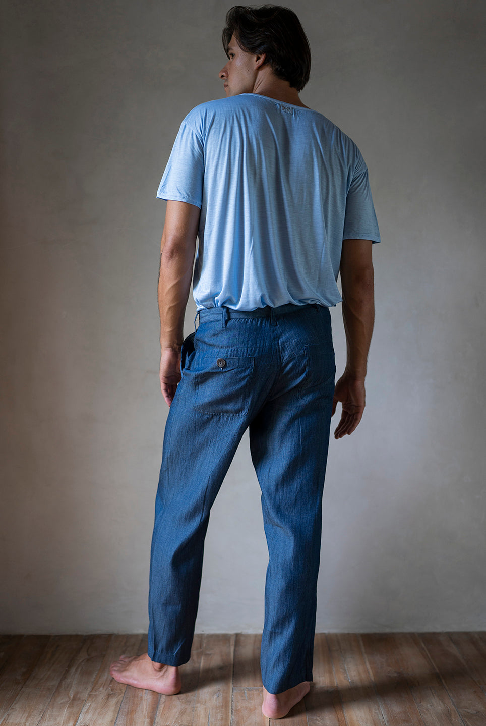 JONNY LONG PANTS DARK DENIM
