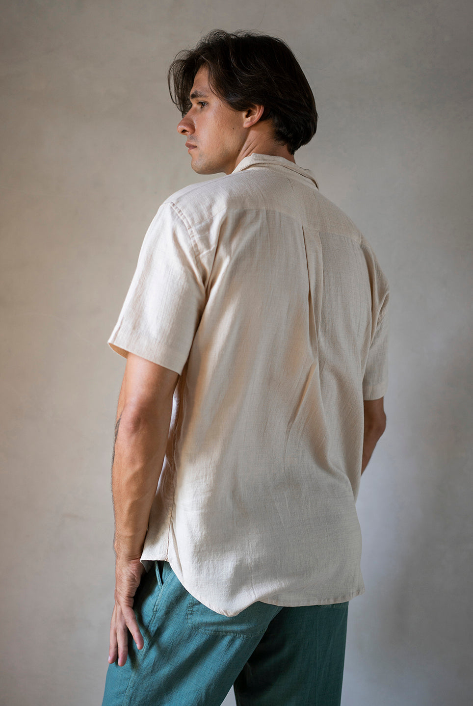 BOYFRIEND SHIRT BUTTERMILK