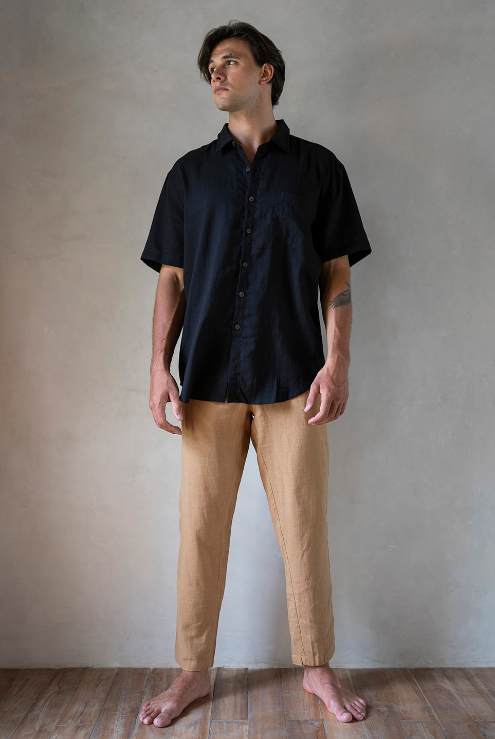 BOYFRIEND SHIRT BLACK