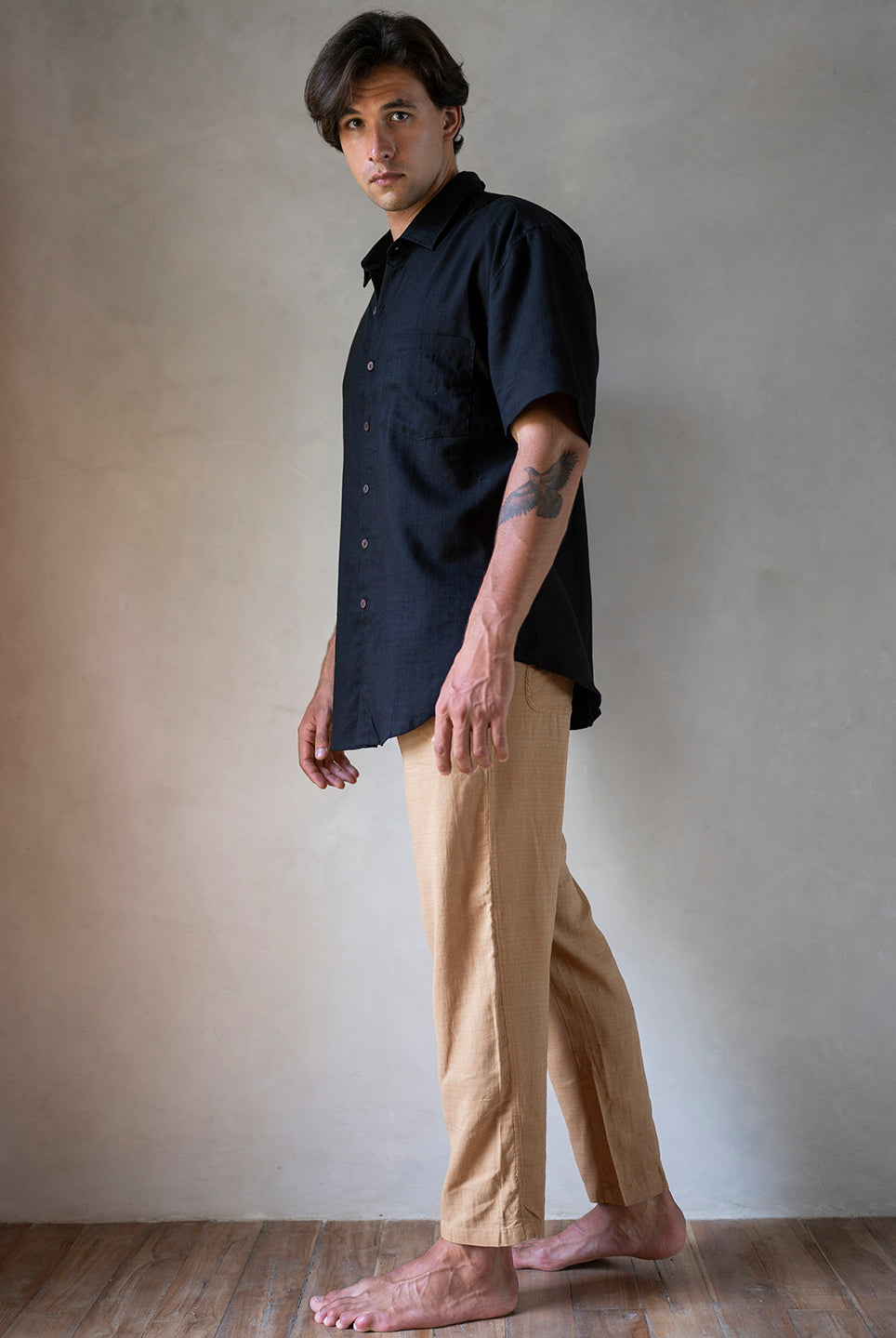 BOYFRIEND SHIRT BLACK