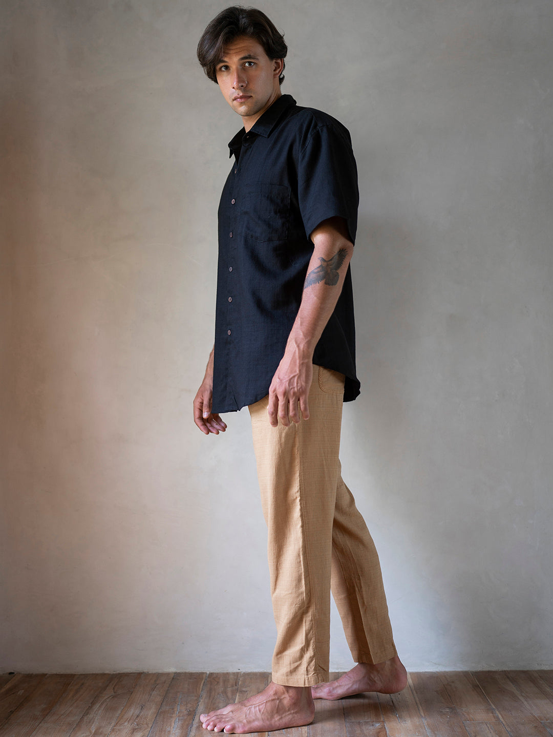 BOYFRIEND SHIRT BLACK