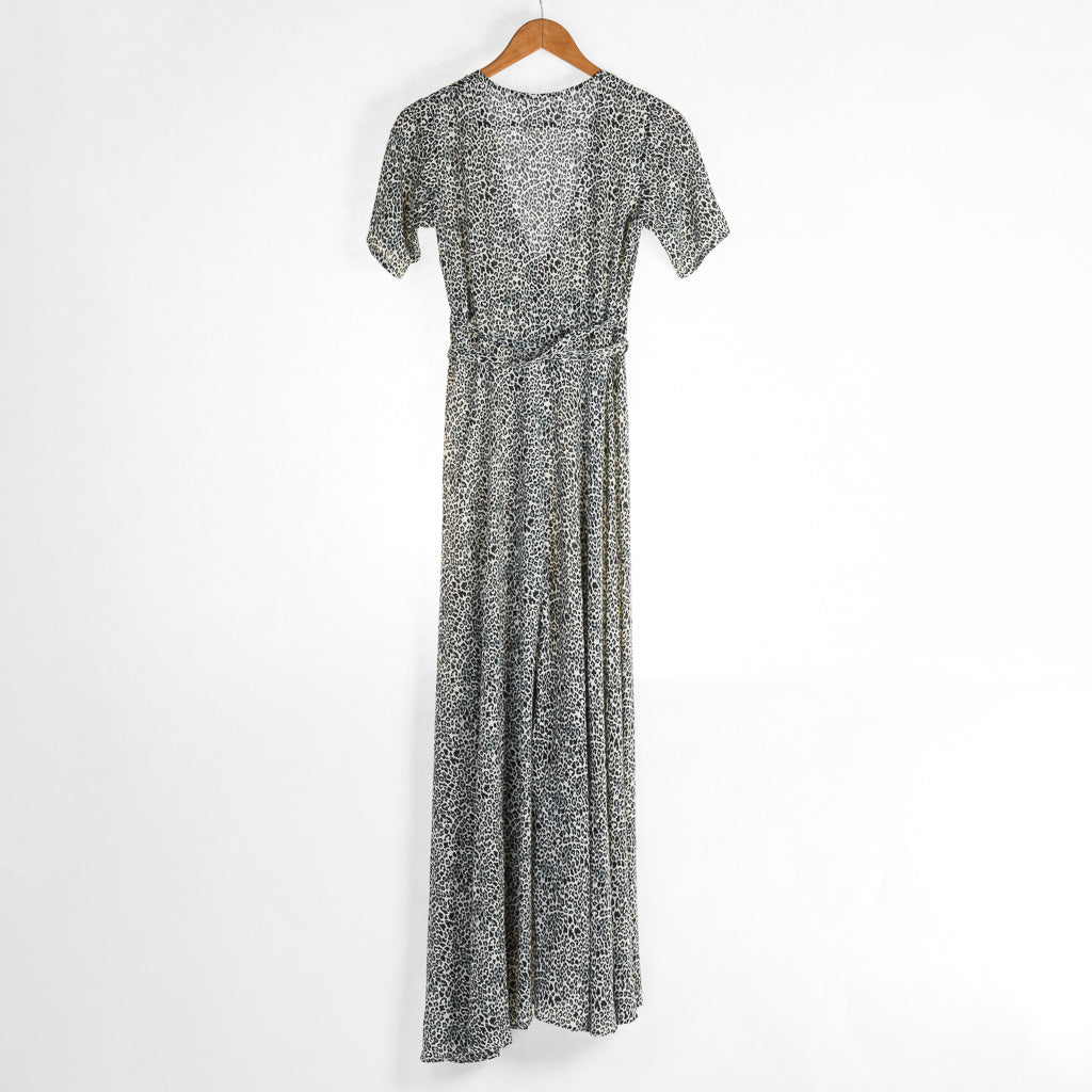 LILI LONG DRESS LEOPARD