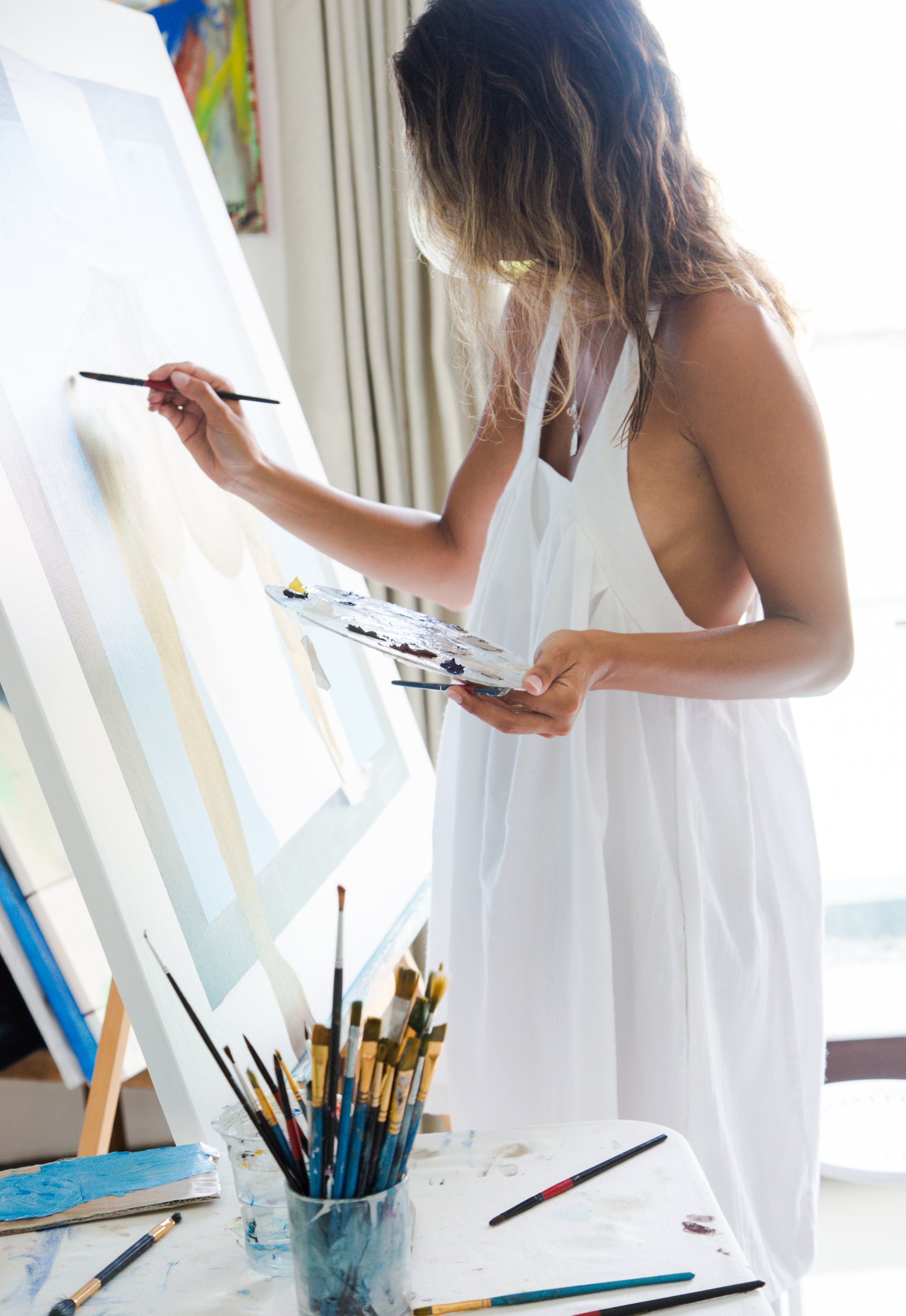 PETO DRESS BLUE DENIM