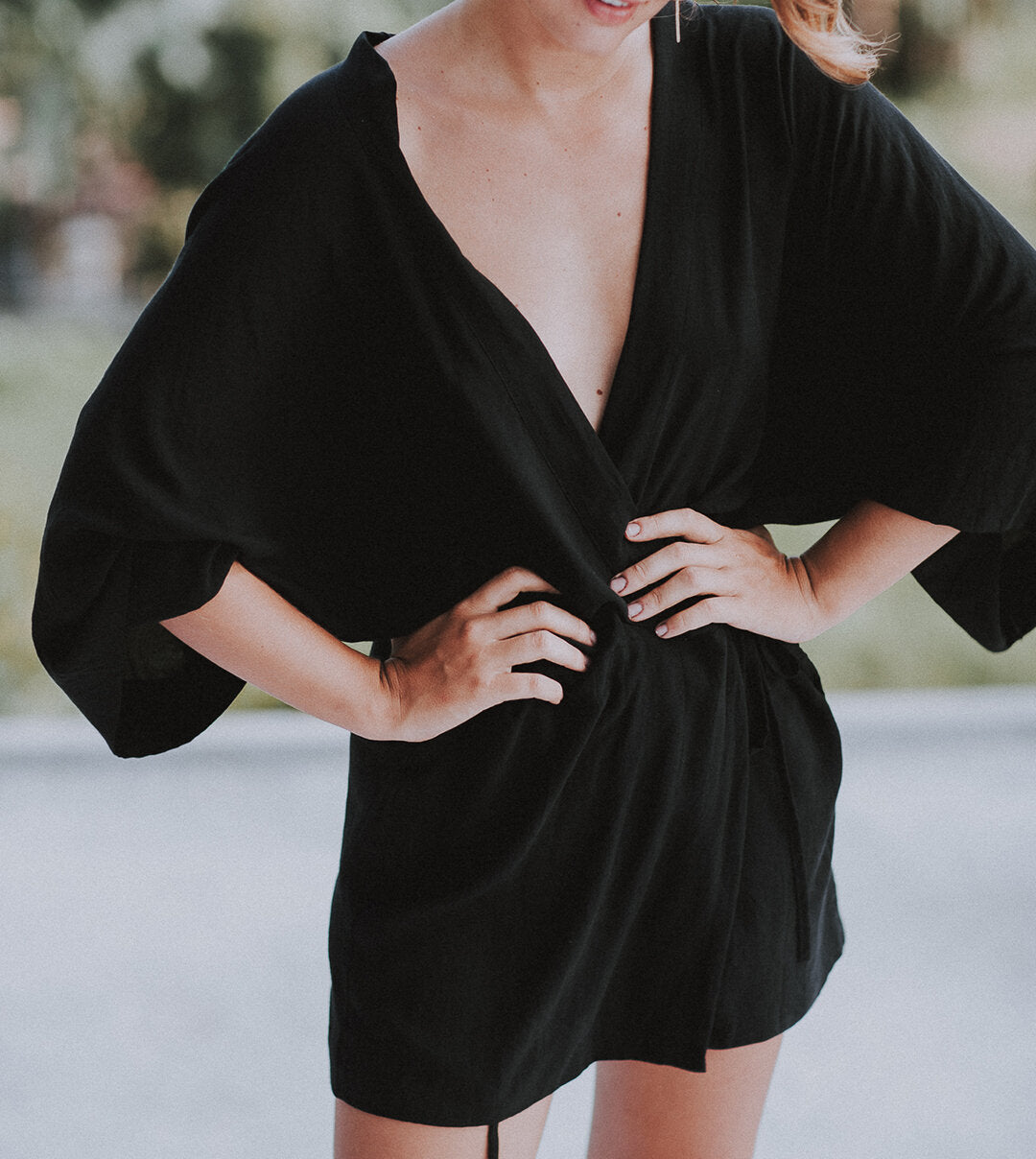 MAYRA KIMONO BLACK
