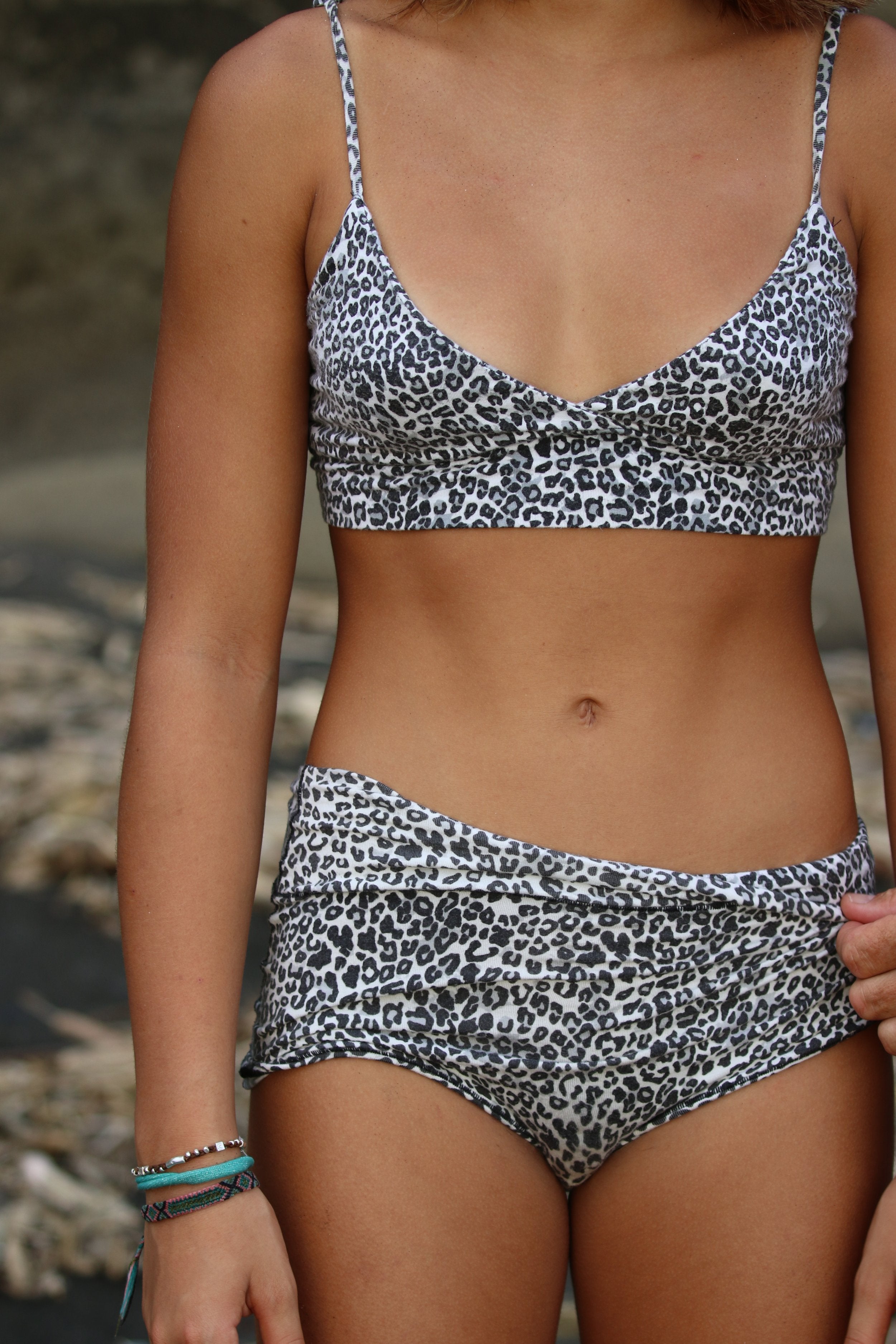 HIGH RISE KNICKERS LEOPARD