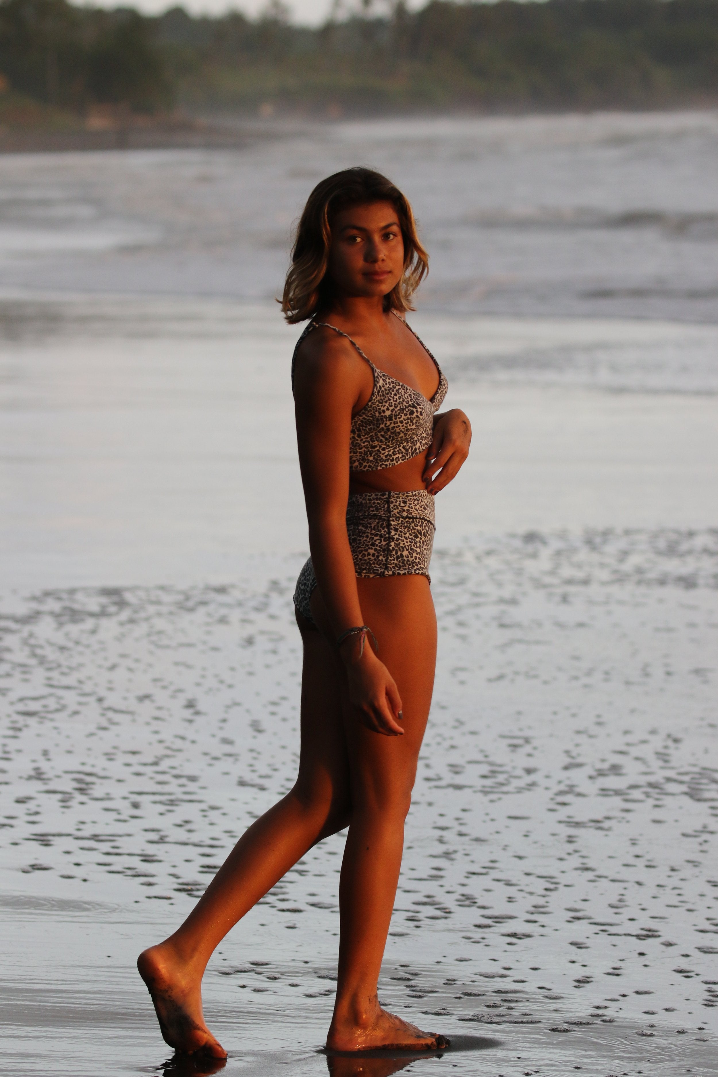 HIGH RISE KNICKERS LEOPARD