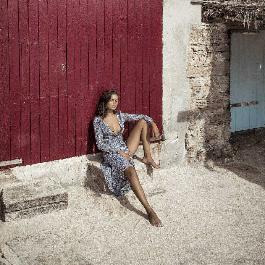 MAXI LONG DRESS LEOPARD