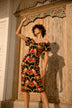 Lovely Lolita Dress Black Floral