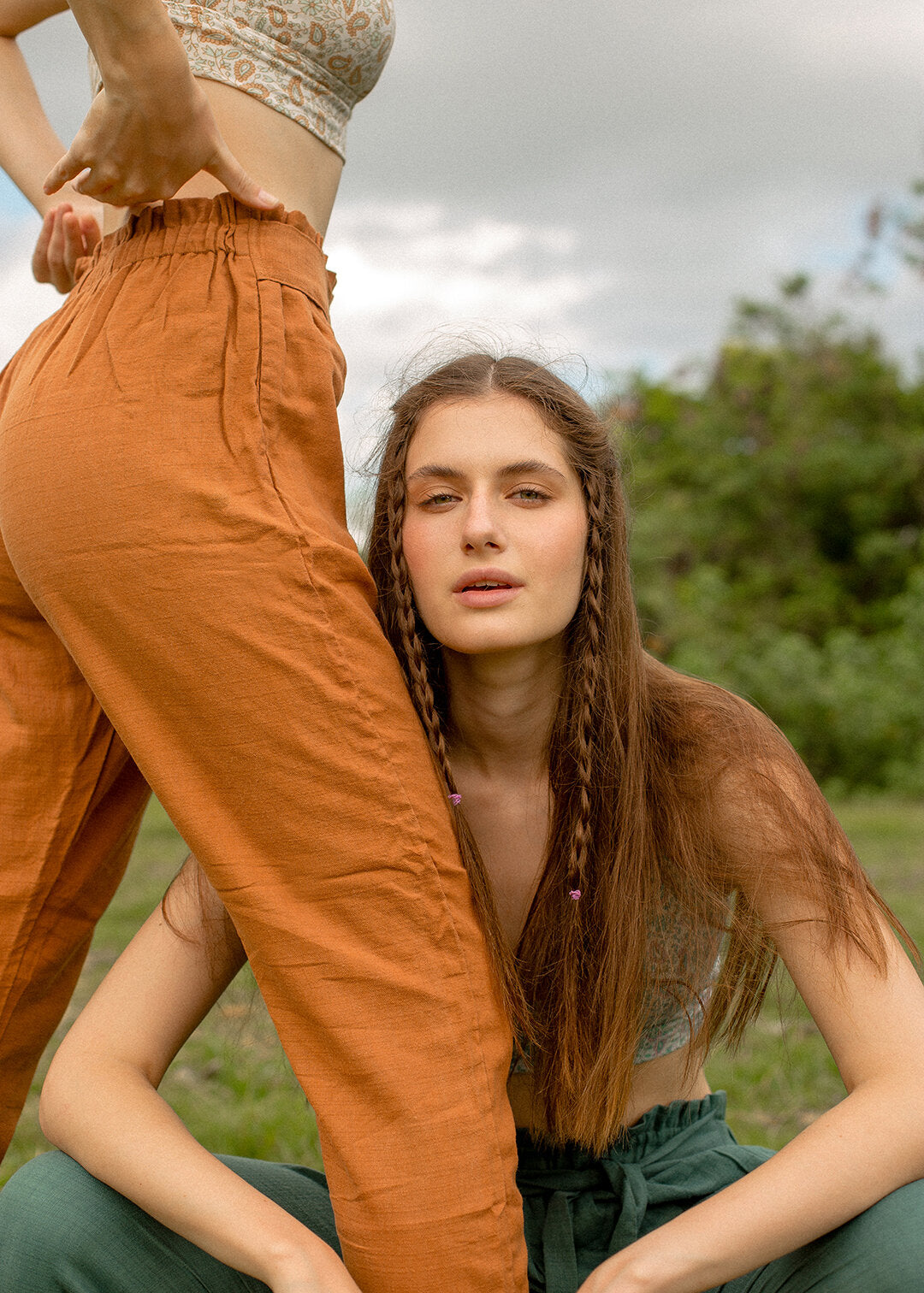 SUNFLOWER PANTS TOBACCO