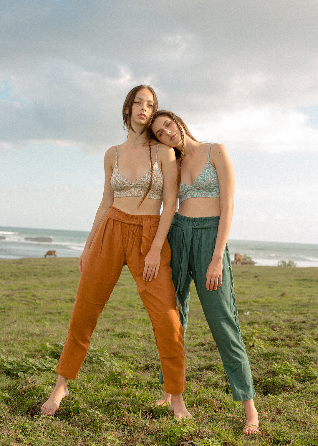 SUNFLOWER PANTS TOBACCO