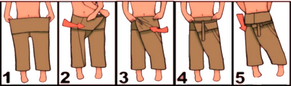 FISHERMAN PANTS BUTTERMILK