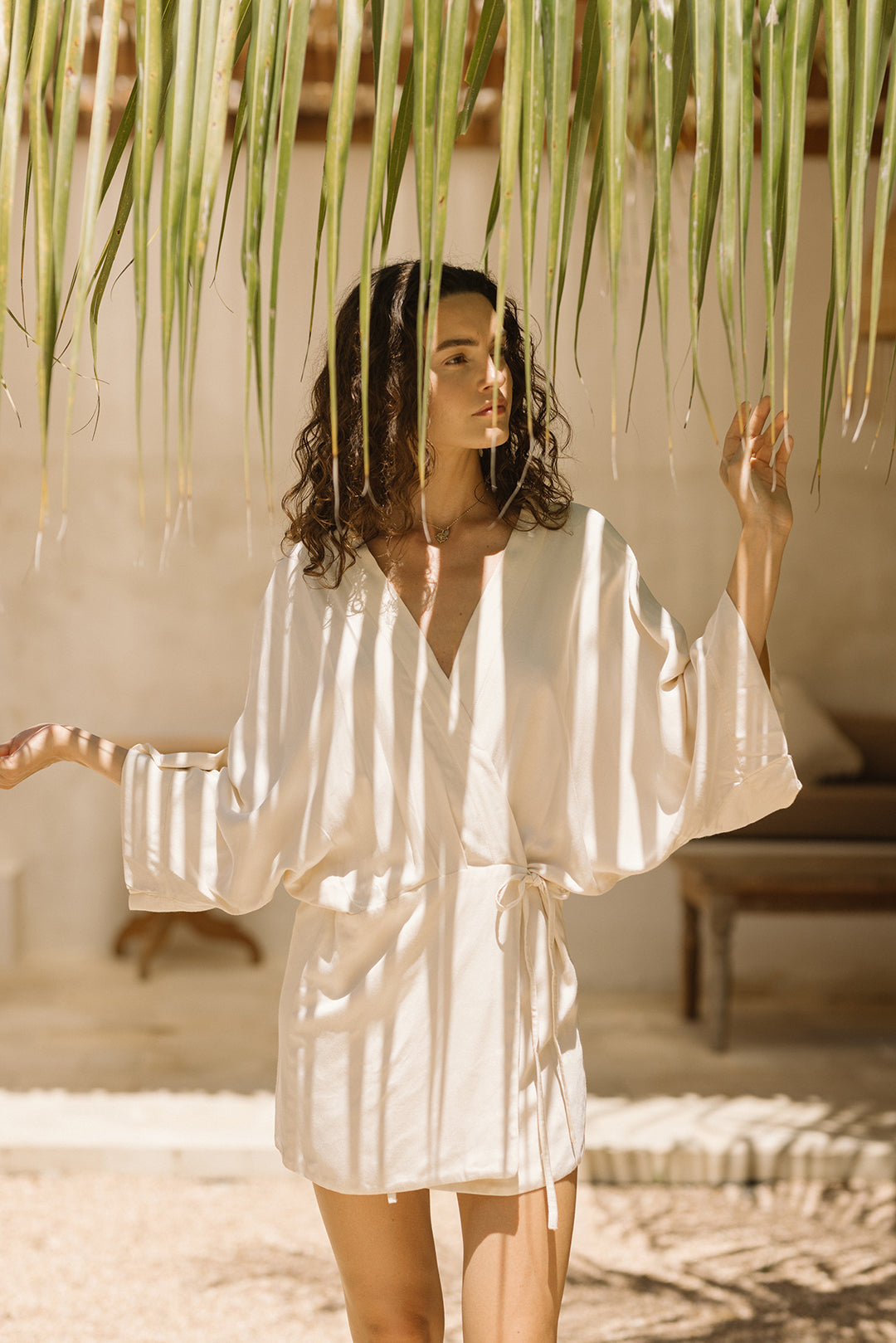 MAYRA KIMONO BUTTERMILK