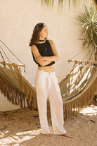 HIPHOP PANTS WHITE