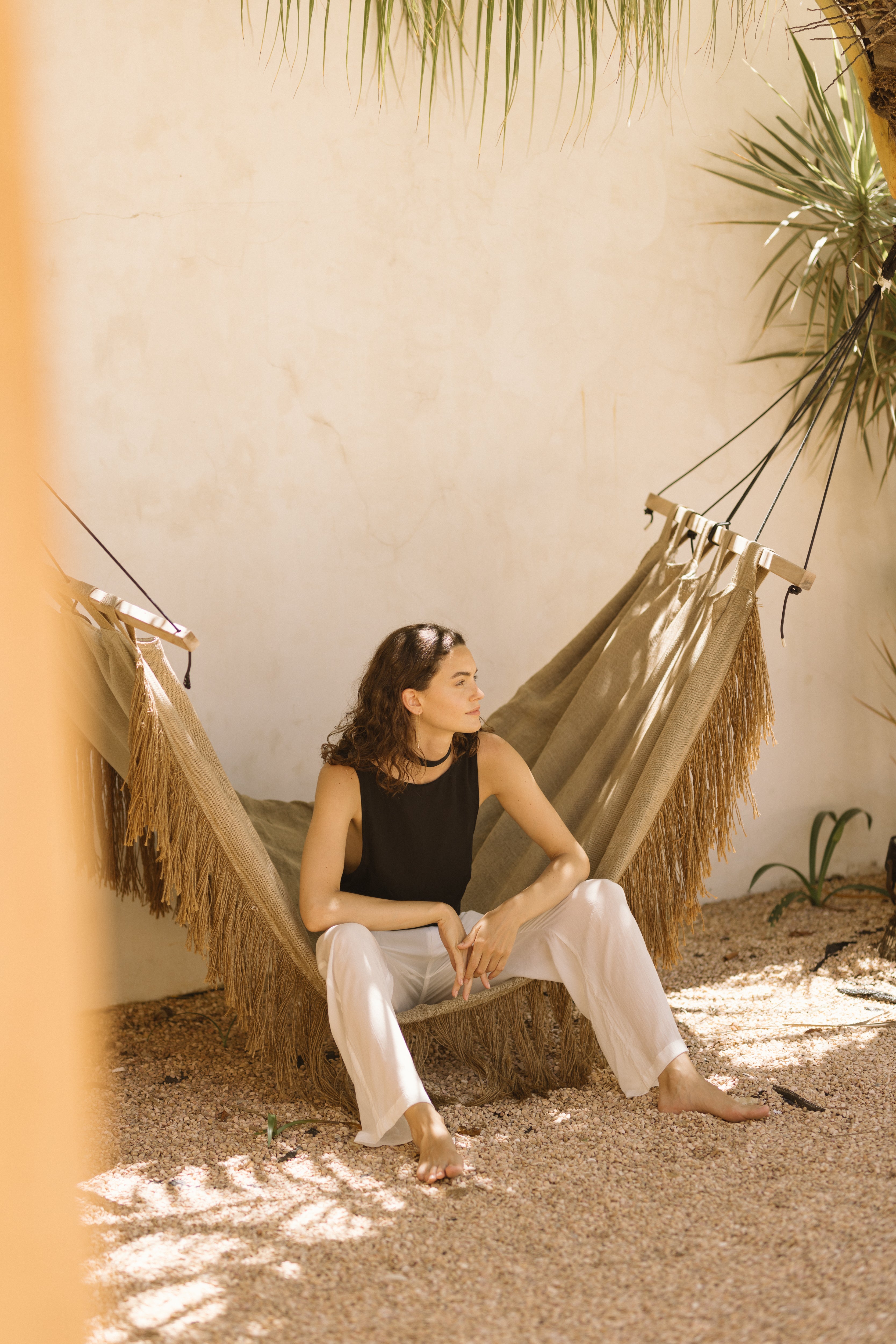 INDIA TOP BLACK (TENCEL)