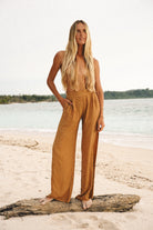 NICKI PANTS TOBACCO