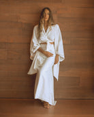 KIMONO SARIRA SKIRT NATURAL