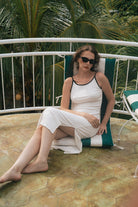 NINA TUBE DRESS WHITE