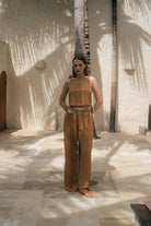 NICKI PANTS TOBACCO