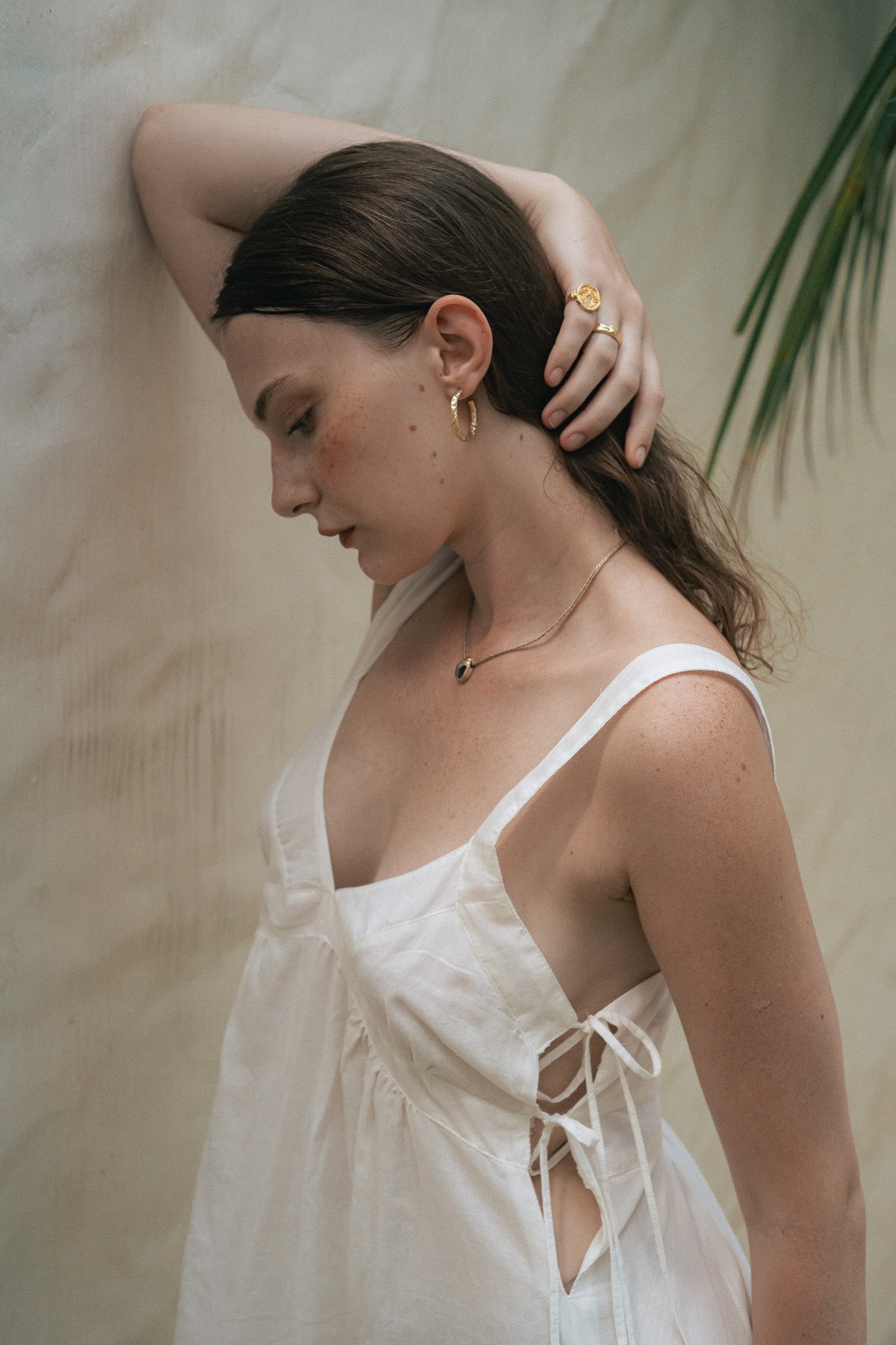 MOON MAXI DRESS NATURAL