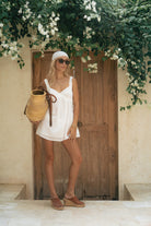 MOON MINI DRESS NATURAL
