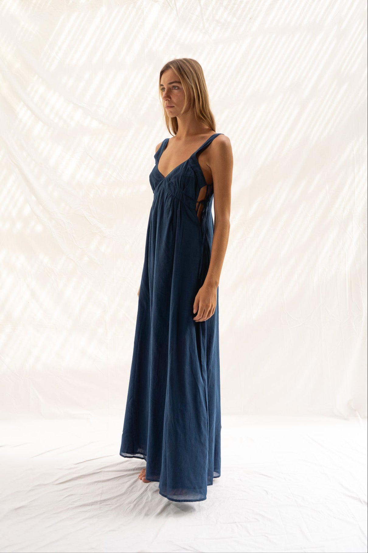 MOON MAXI DRESS INDIGO