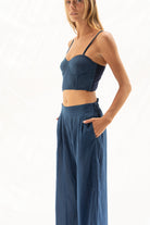 NICKI PANTS INDIGO