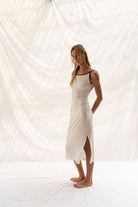 NINA TUBE DRESS WHITE