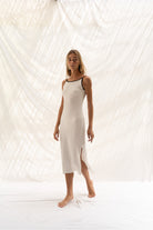 NINA TUBE DRESS WHITE