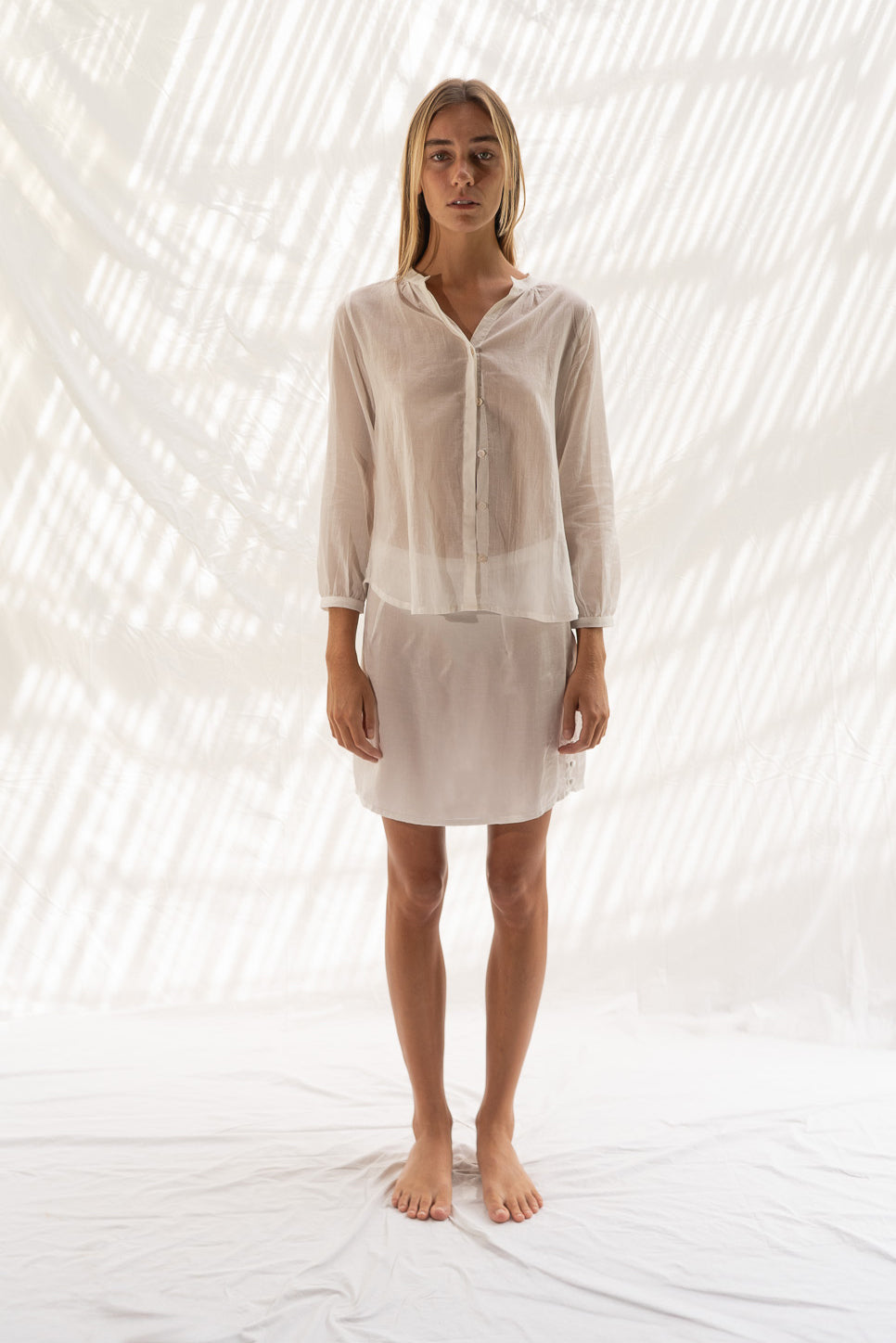 LAURENCE SKIRT WHITE