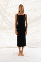 NINA TUBE DRESS BLACK