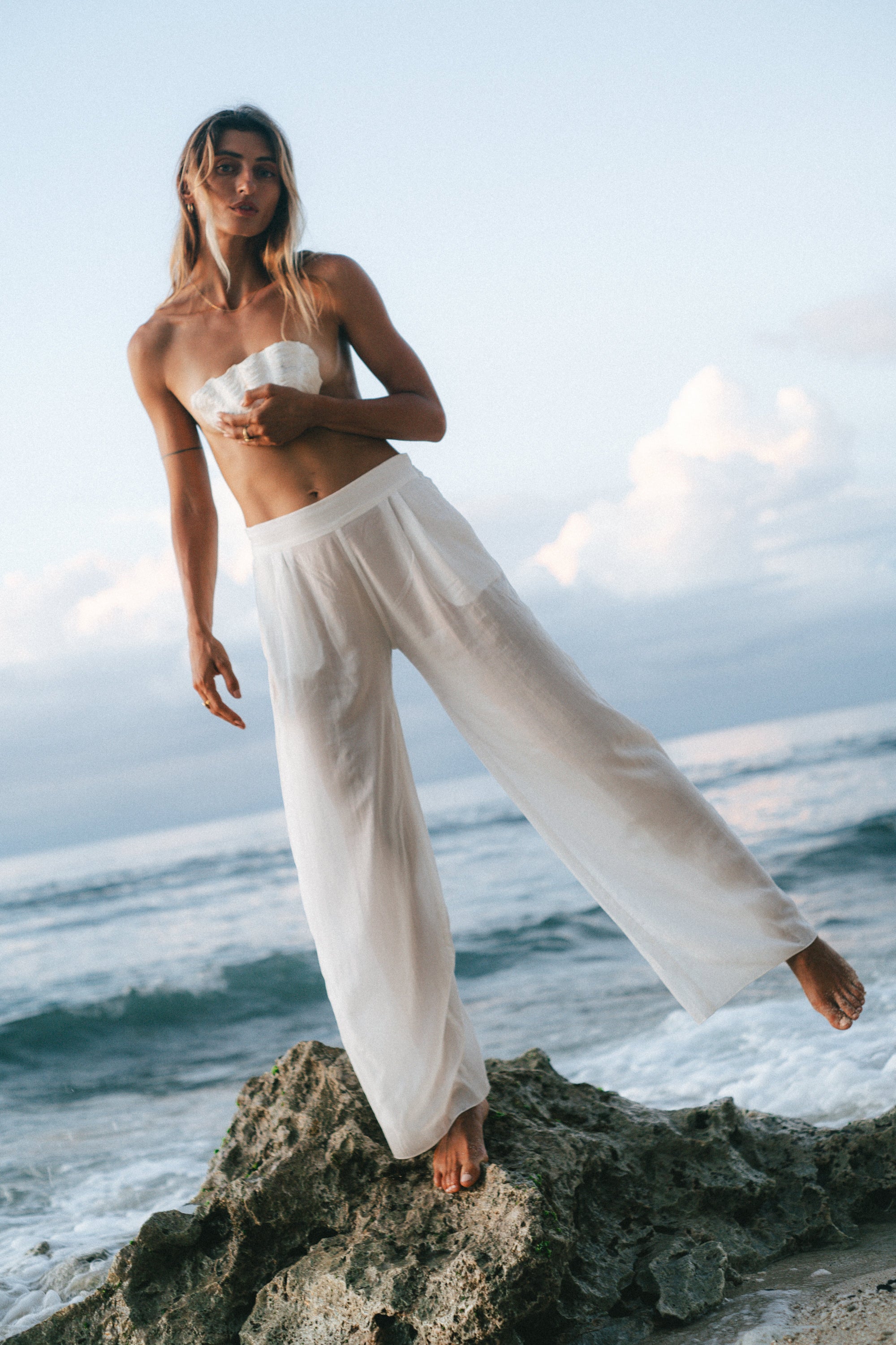 NICKI PANTS NATURAL