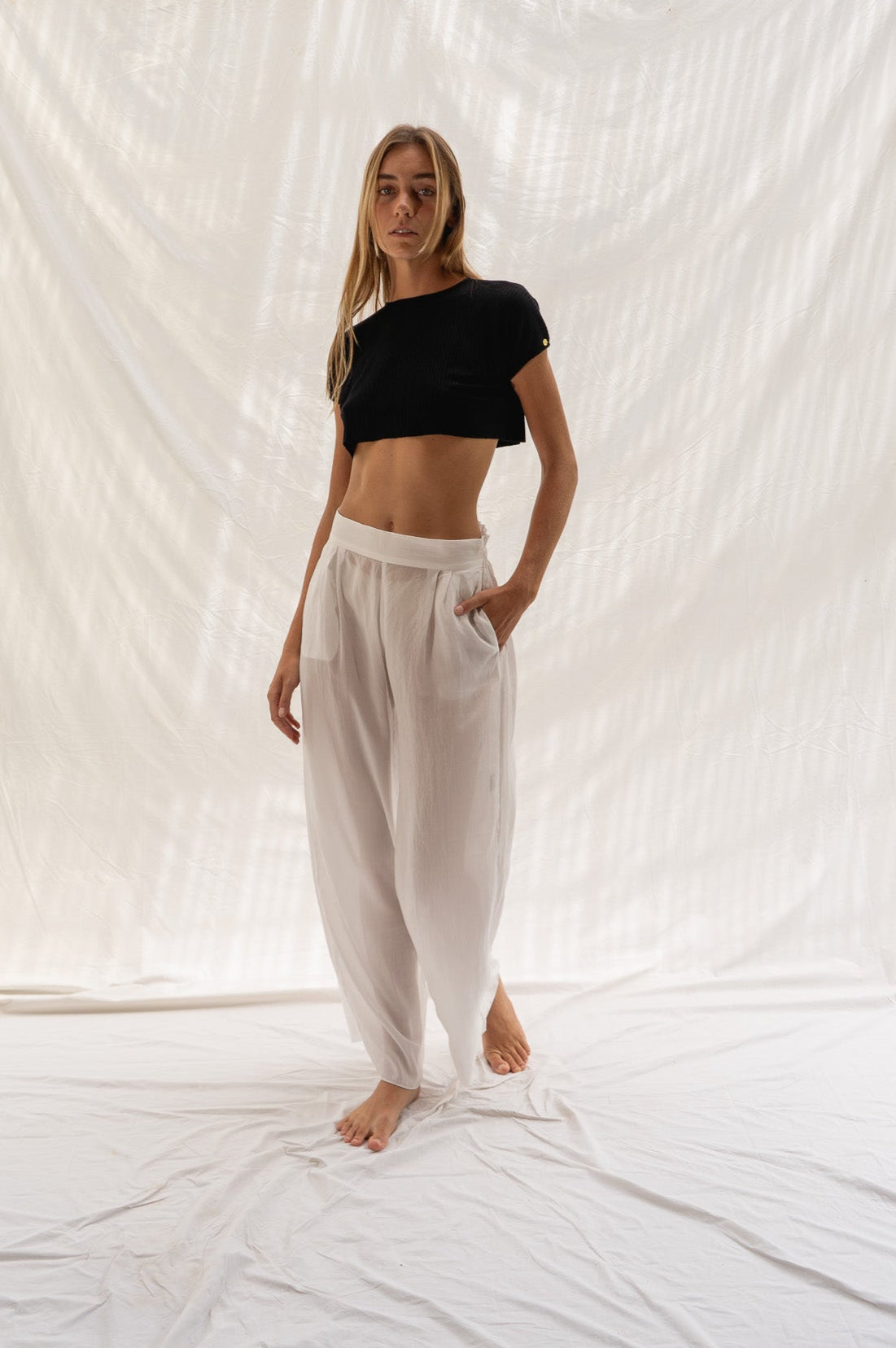 NICKI PANTS NATURAL